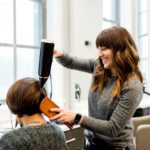 Hairdressers at work