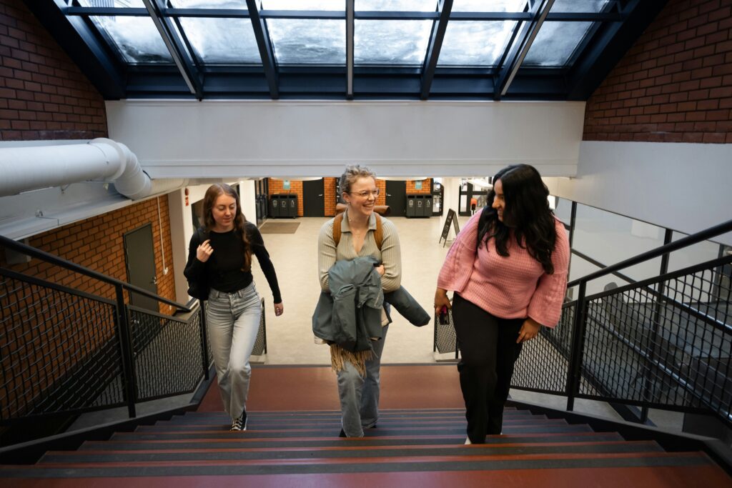 Support your spine by taking the stairs