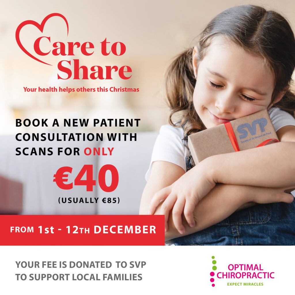 Care to Share Christmas fundraiser with Optimal Chiropractic and SVP