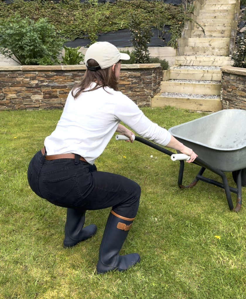 Wheelbarrow Squats